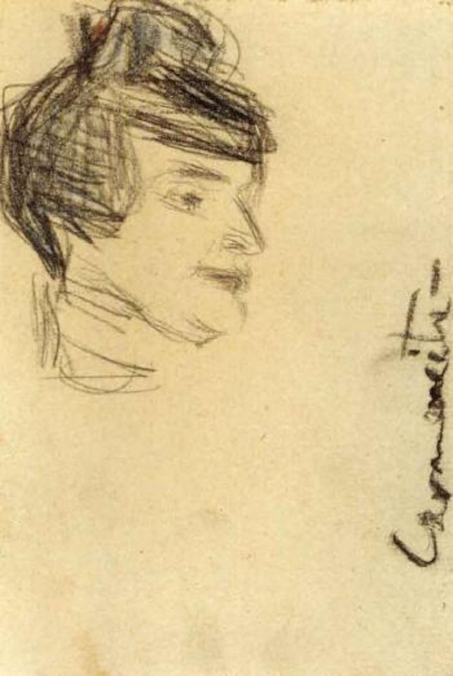 Carmencita. Buste de femme by Pablo Picasso