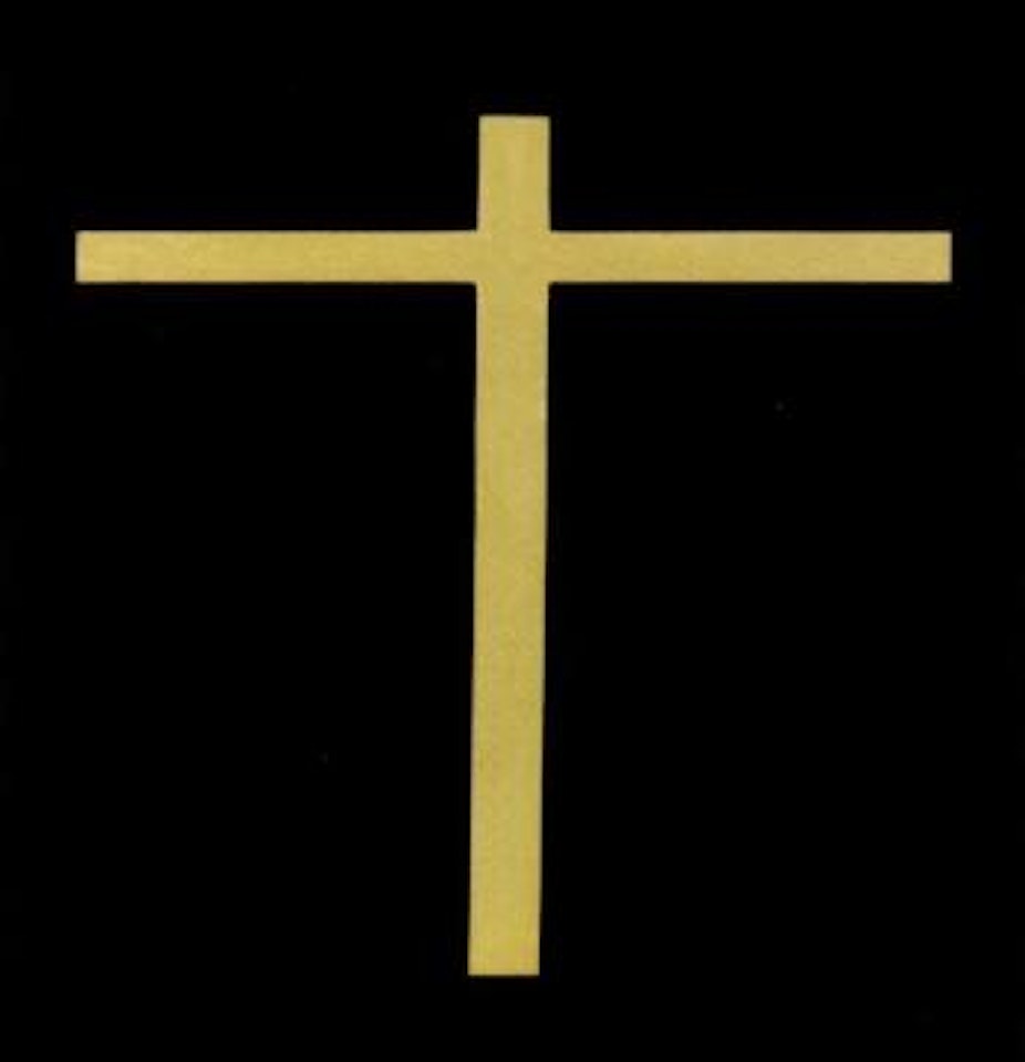 Cross by Gerhard Richter