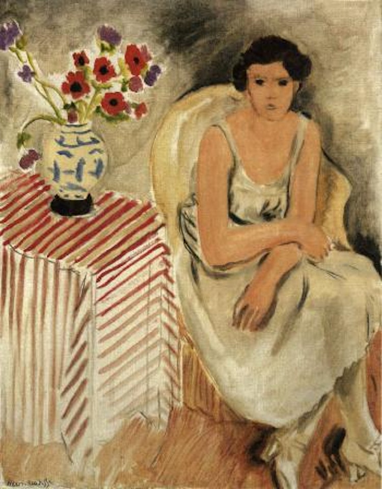 Femme sur un fauteuil by Henri Matisse