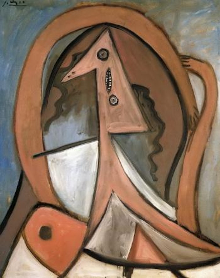 Nu dans un faueuil by Pablo Picasso