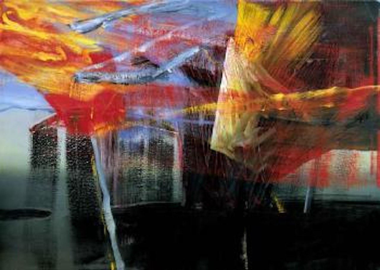 Hollandische seeschlacht - Dutch sea battle by Gerhard Richter