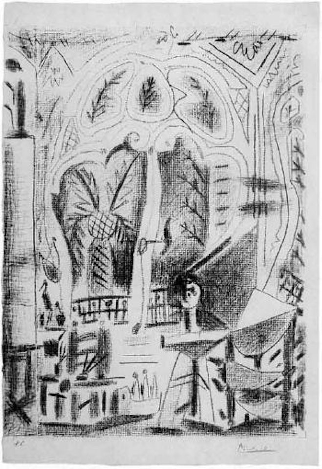 L'atelier de Cannes by Pablo Picasso