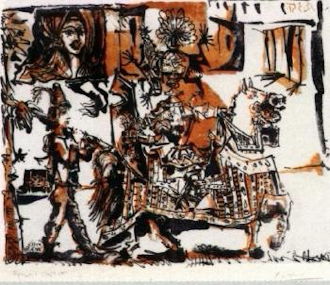 Le depart by Pablo Picasso