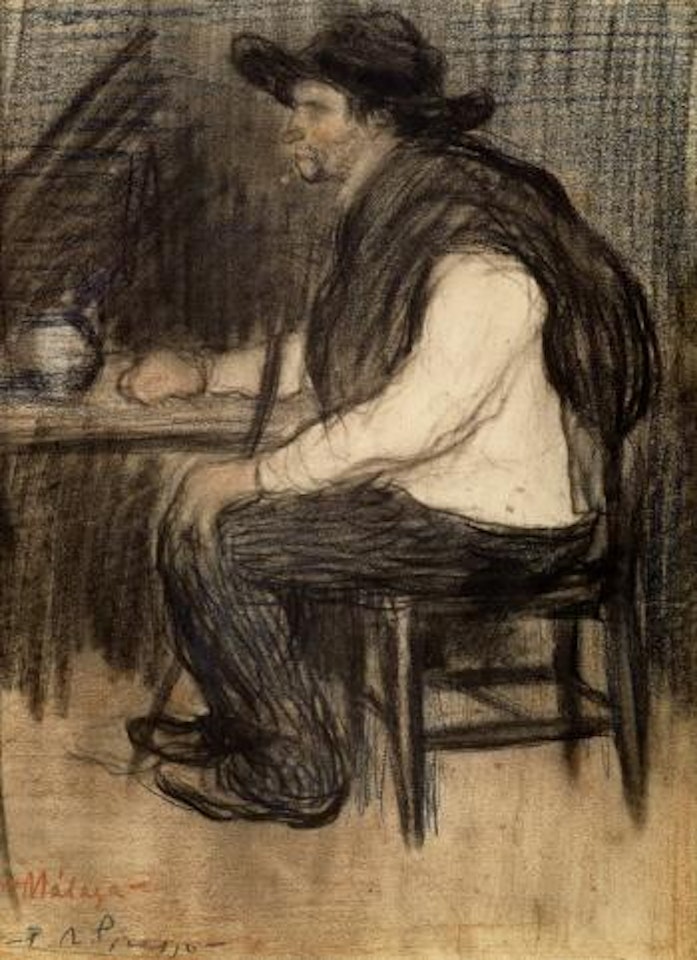 Paysan de toledo by Pablo Picasso
