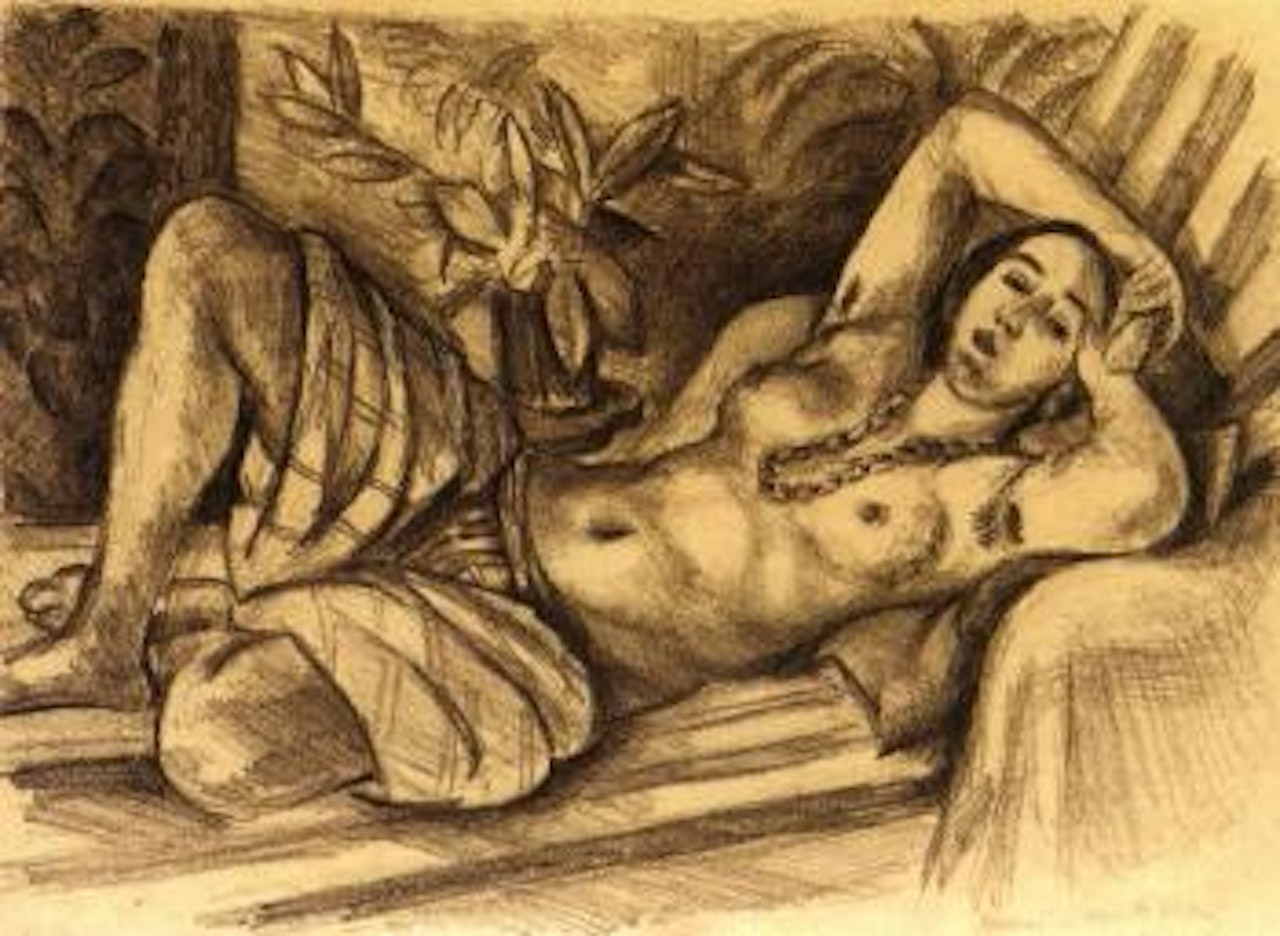 Odalisque au magnolia by Henri Matisse