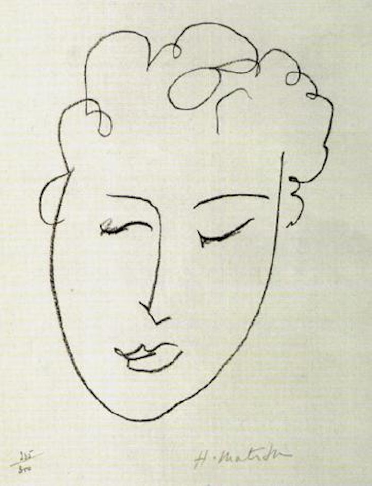 Visage by Henri Matisse