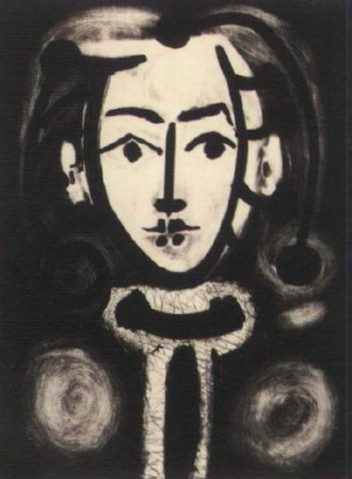 Head of young girl by Pablo Picasso