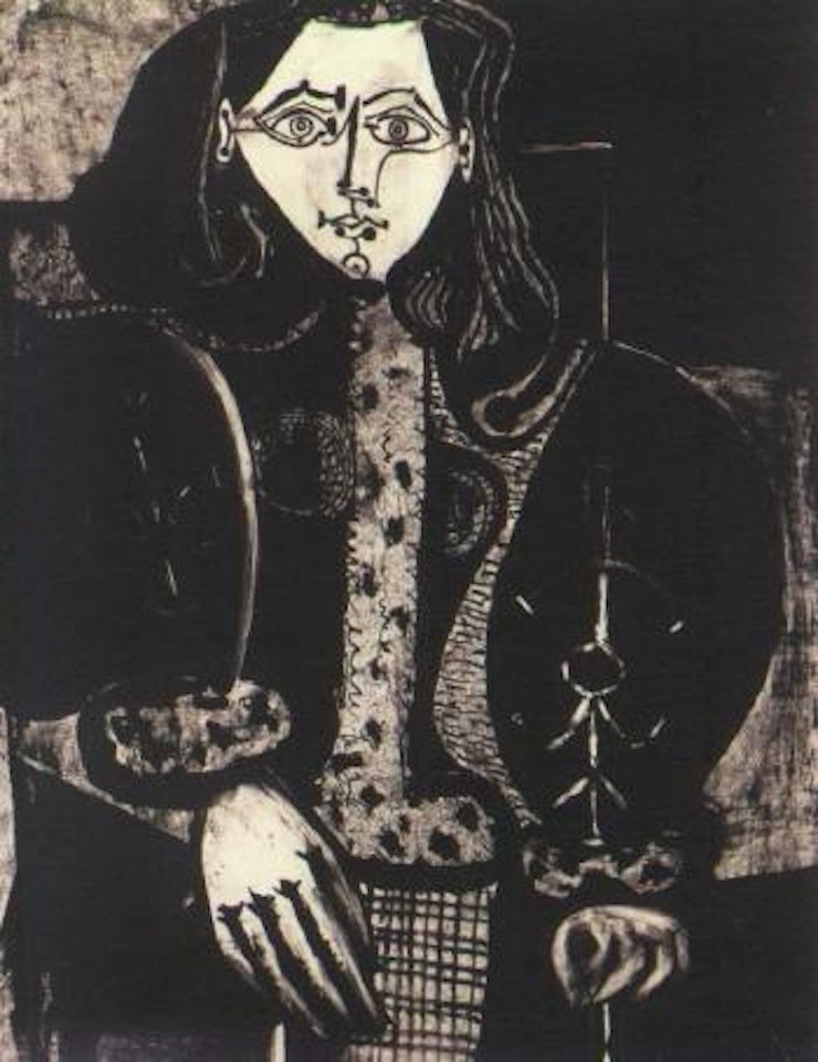 Armchair woman no.1 by Pablo Picasso