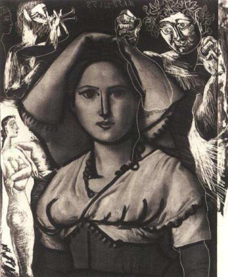 Italian woman by Pablo Picasso