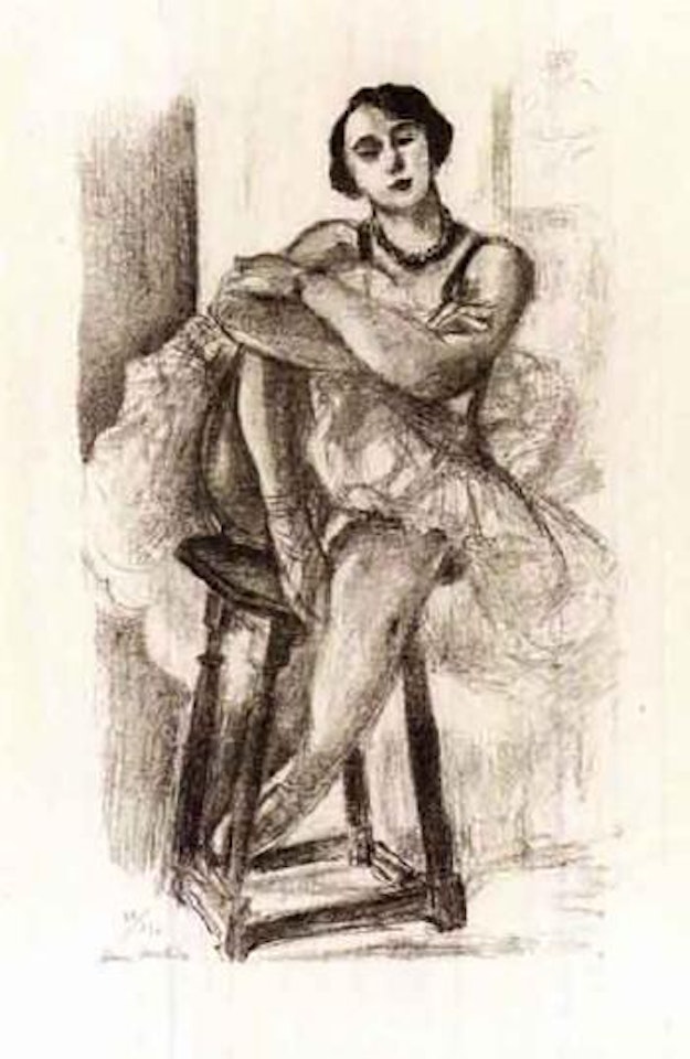 Danseuse au tabouret by Henri Matisse