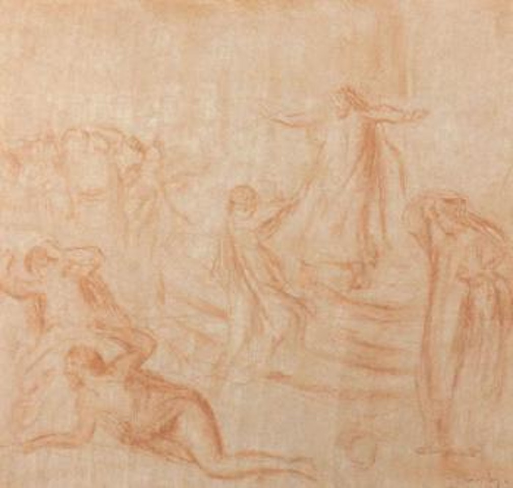 Esquisse pour Oedipe Roi by Pierre-Auguste Renoir