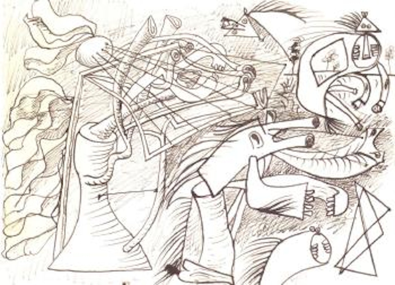 Composition by Pablo Picasso