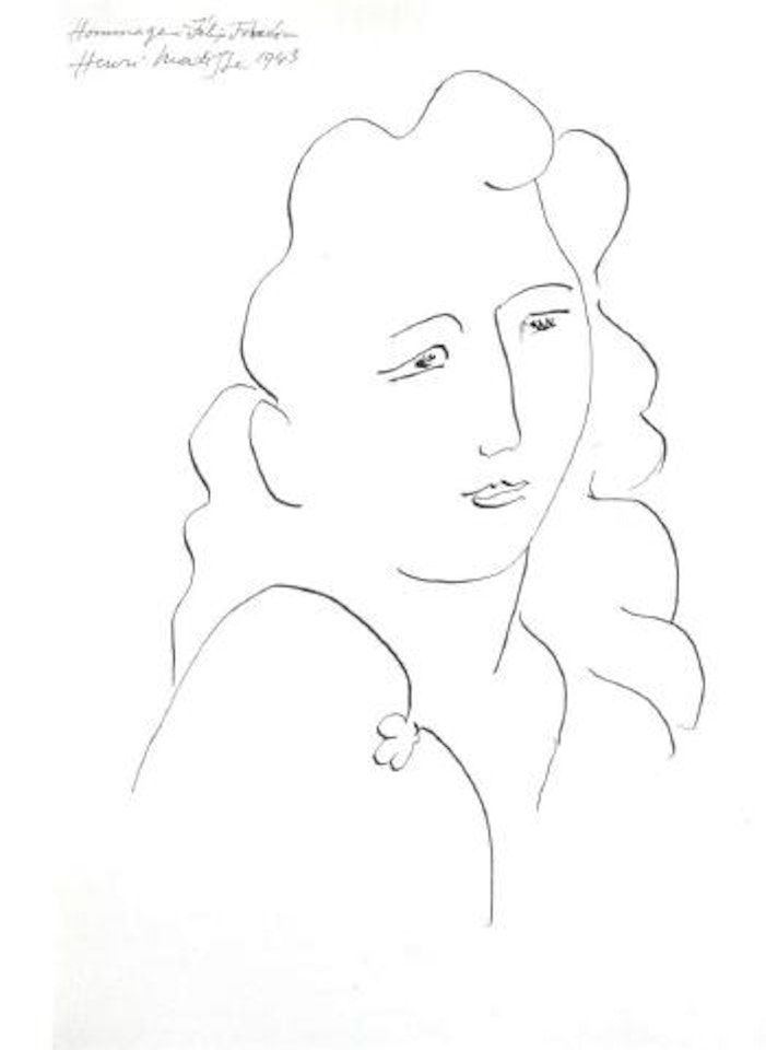 Portrait de femme by Henri Matisse