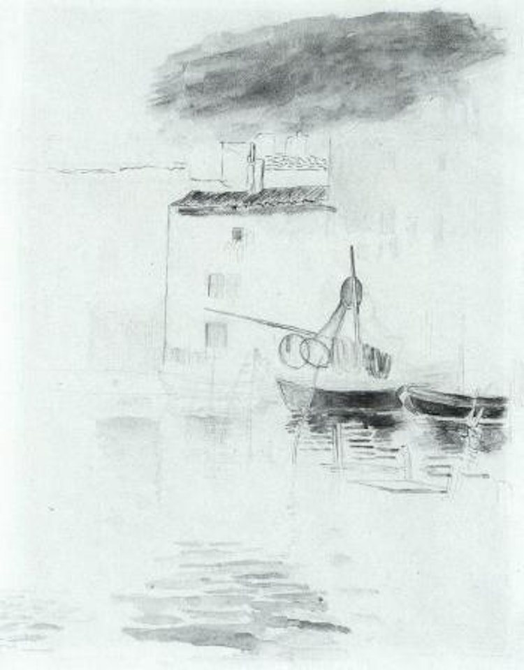 Vue du Port de Martigues by Pierre-Auguste Renoir