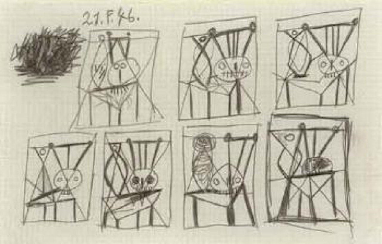 Etudes by Pablo Picasso