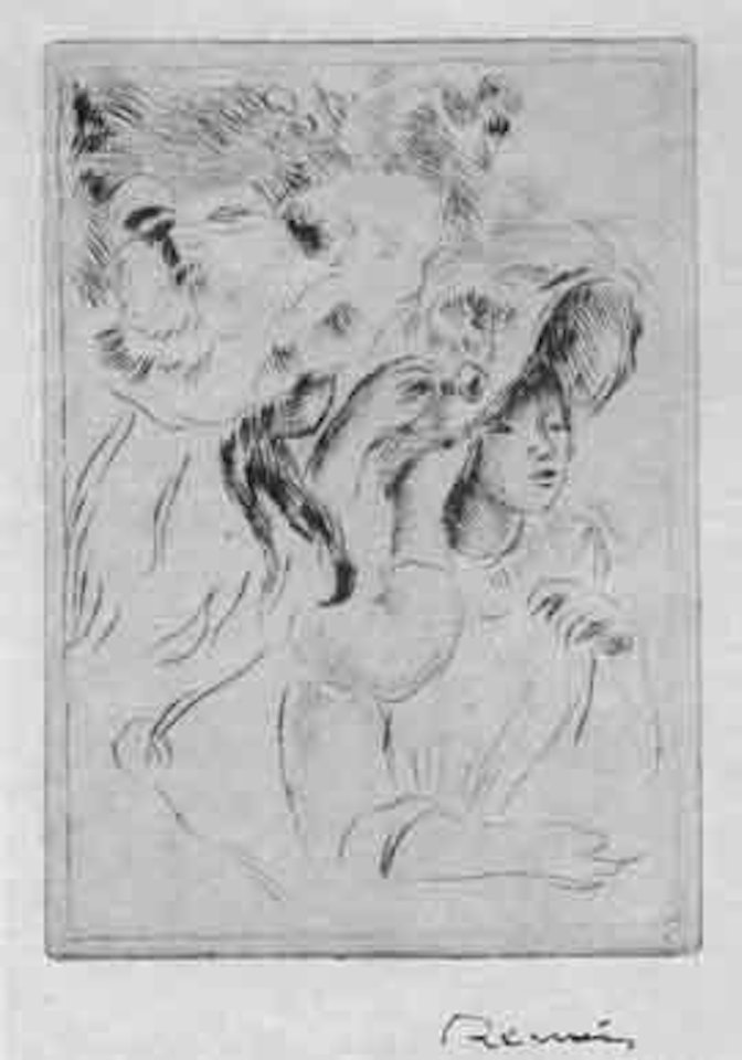 Le chapeau epingle by Pierre-Auguste Renoir