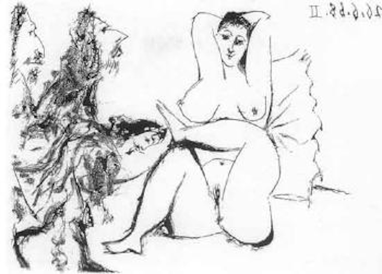 La celestine by Pablo Picasso