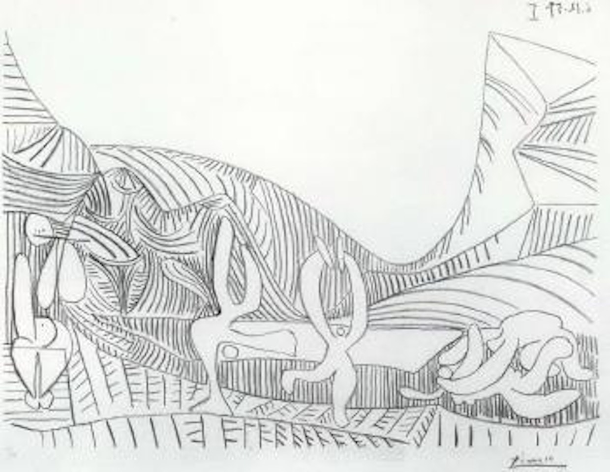 Baccanale I by Pablo Picasso