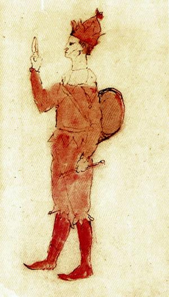 Arlequin by Pablo Picasso