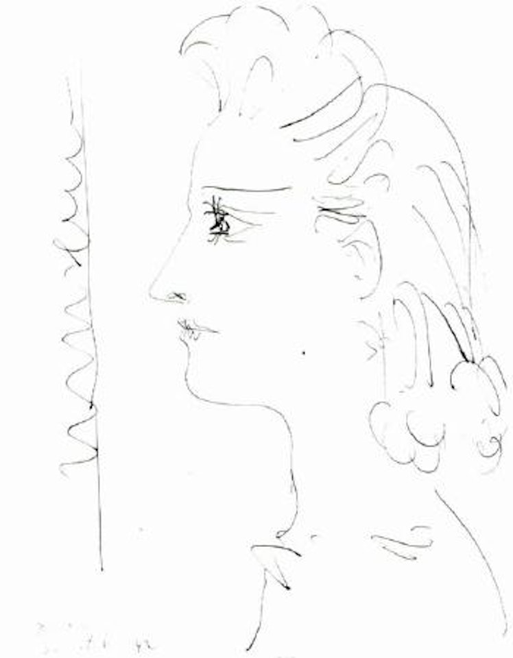 Portrait de Dora Maar by Pablo Picasso