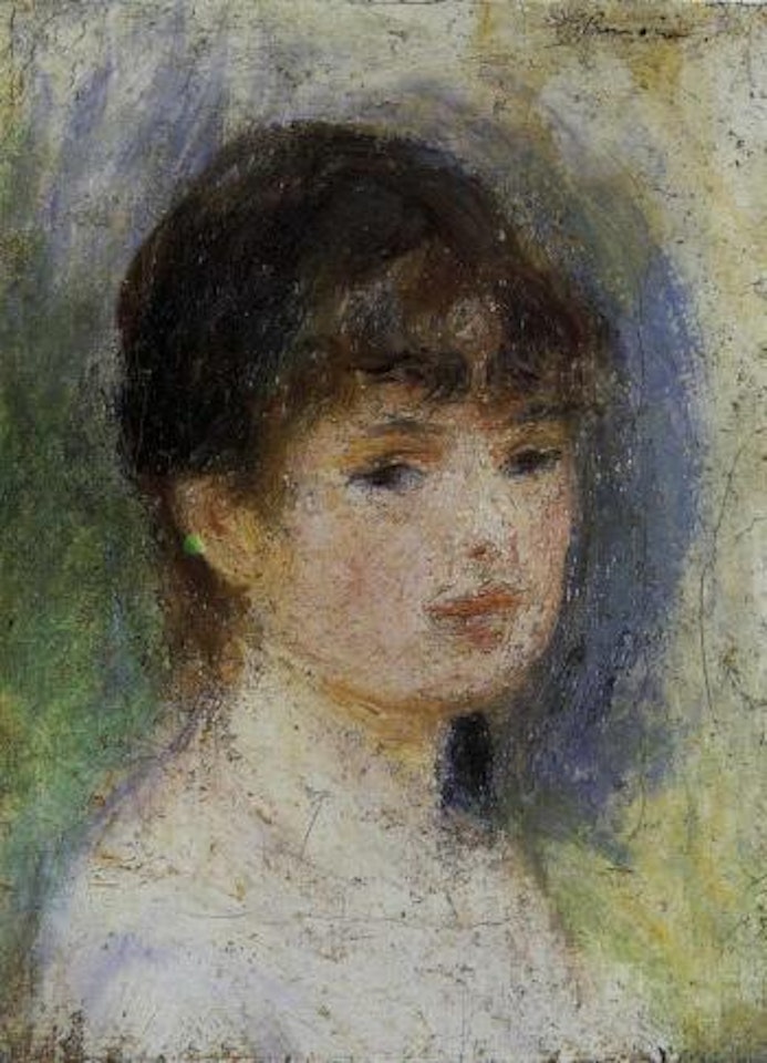 Portrait de jeune femme by Pierre-Auguste Renoir