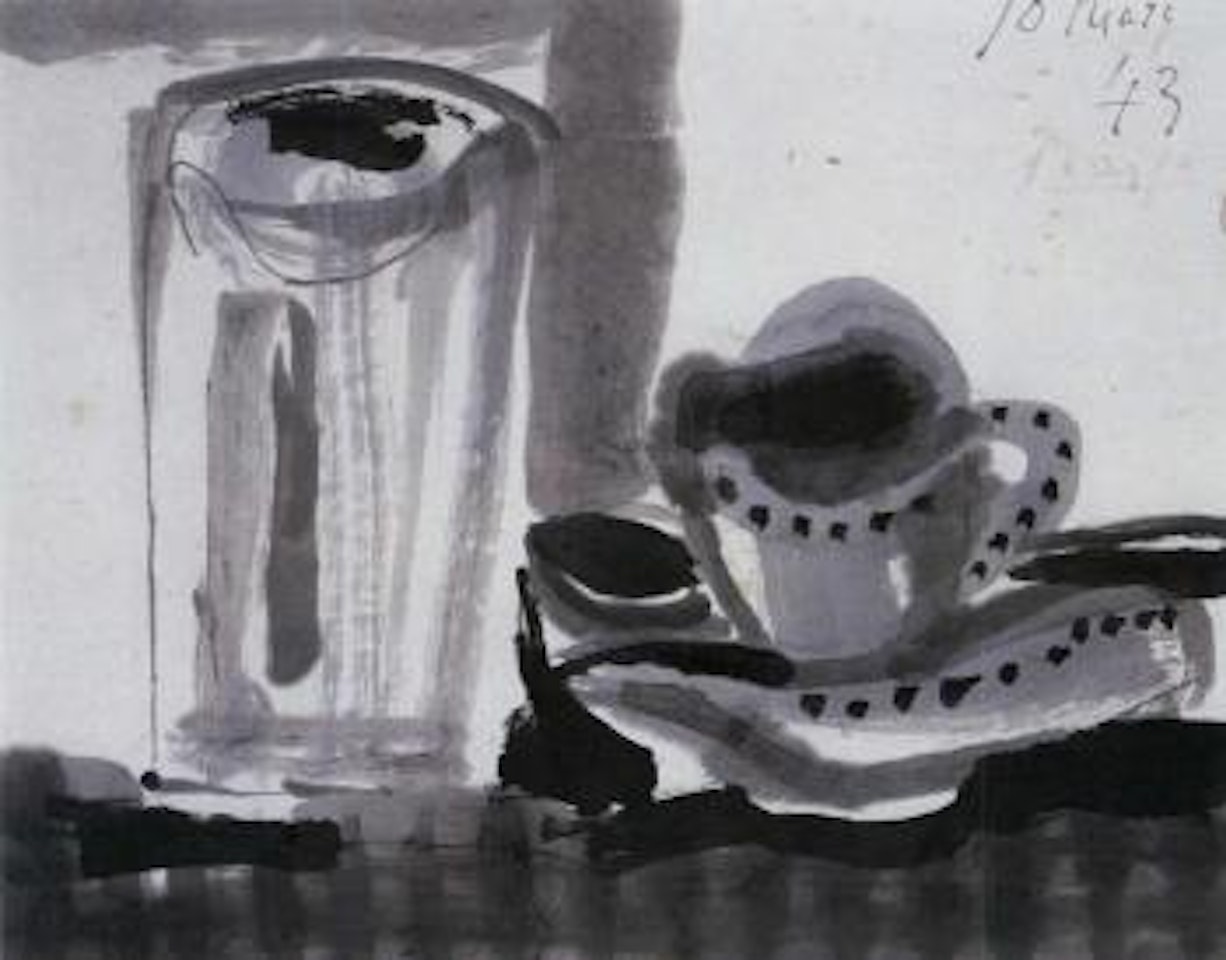Verre et tasse by Pablo Picasso