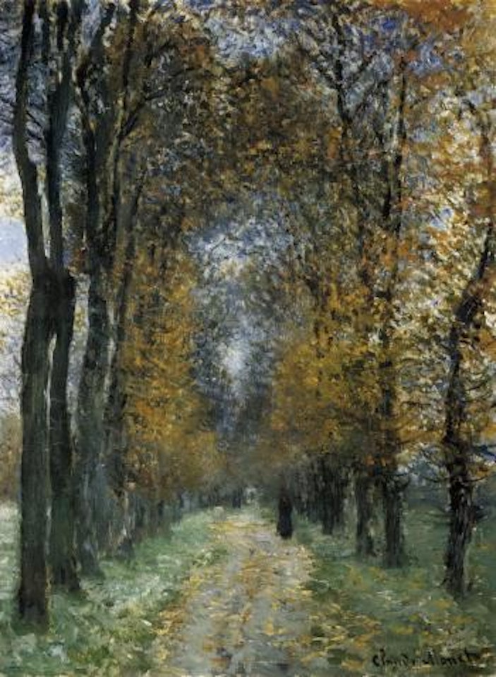 L'allee by Claude Monet