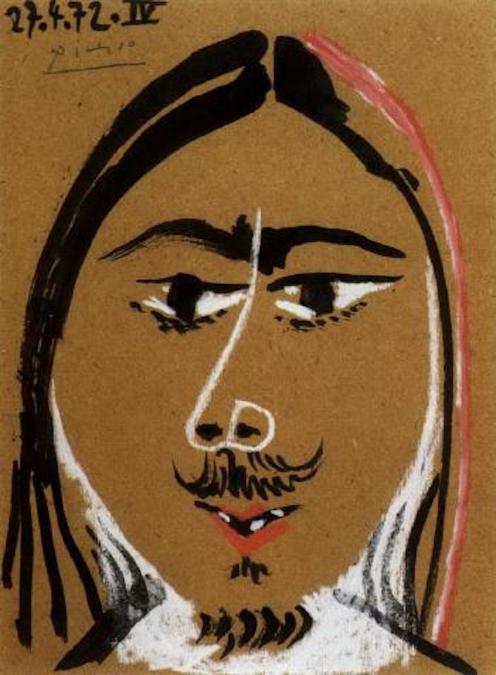 Tete d'homme by Pablo Picasso