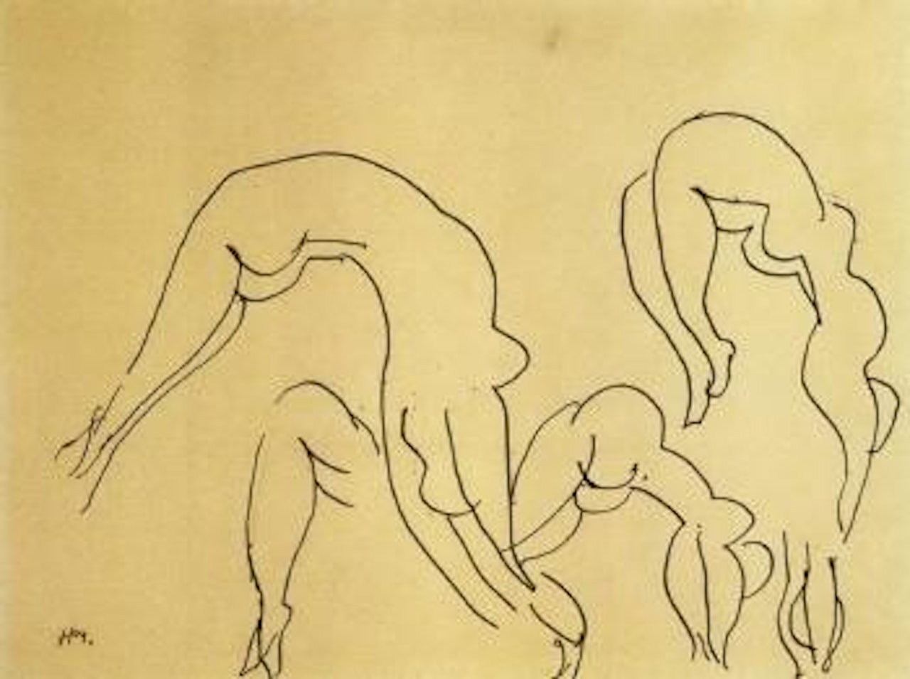 Acrobates by Henri Matisse