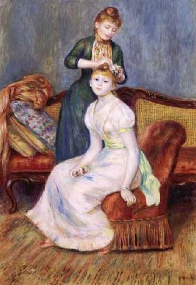 Coiffure by Pierre-Auguste Renoir