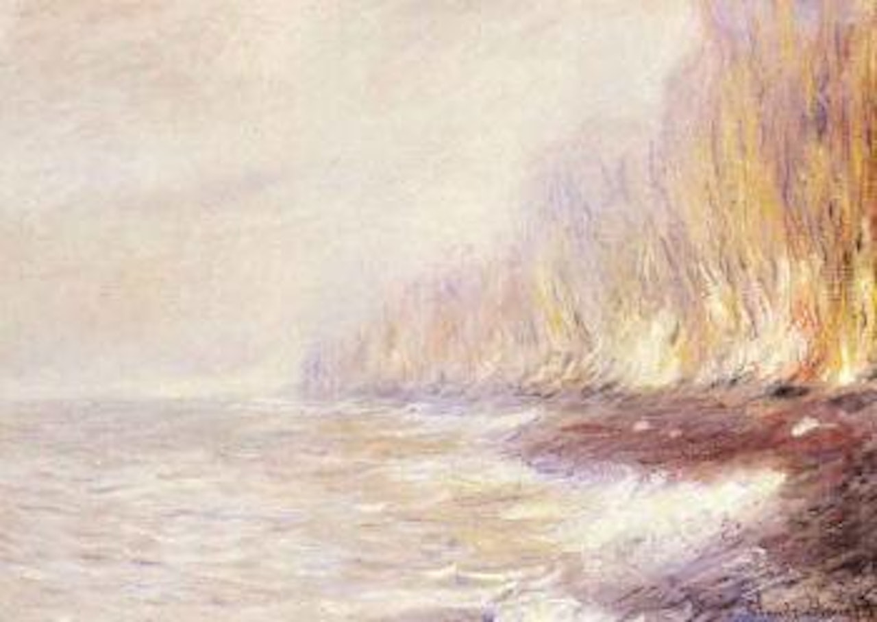 Effet de brouillard pres de Dieppe by Claude Monet