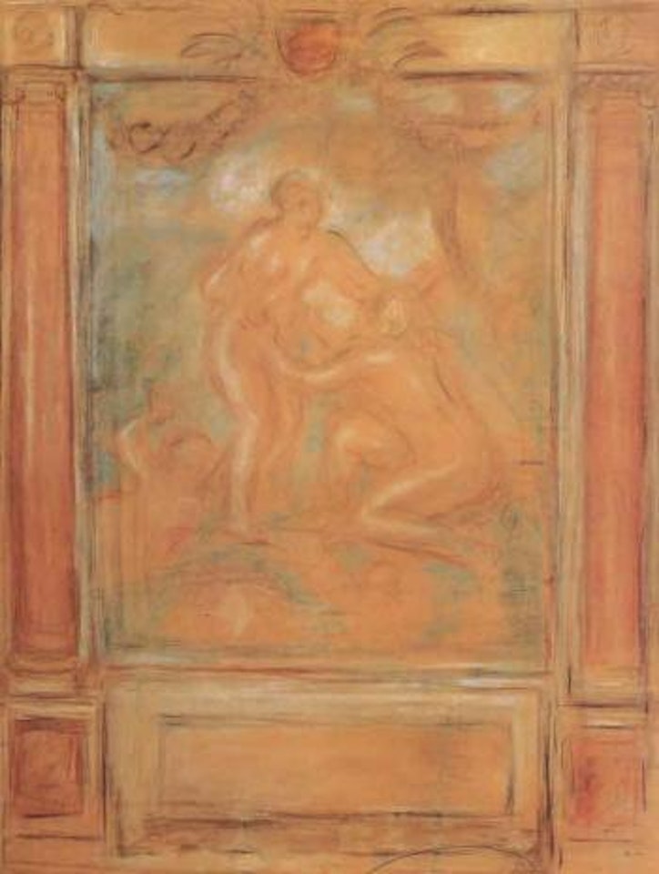 La Saone se jetant dans les bras du Rhone by Pierre-Auguste Renoir