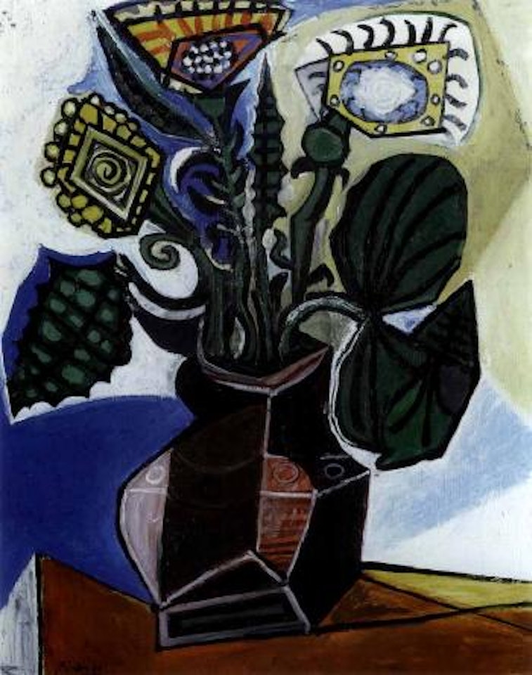 Le bouquet by Pablo Picasso