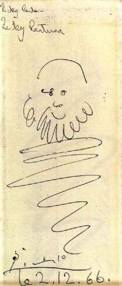 Tete barbu by Pablo Picasso