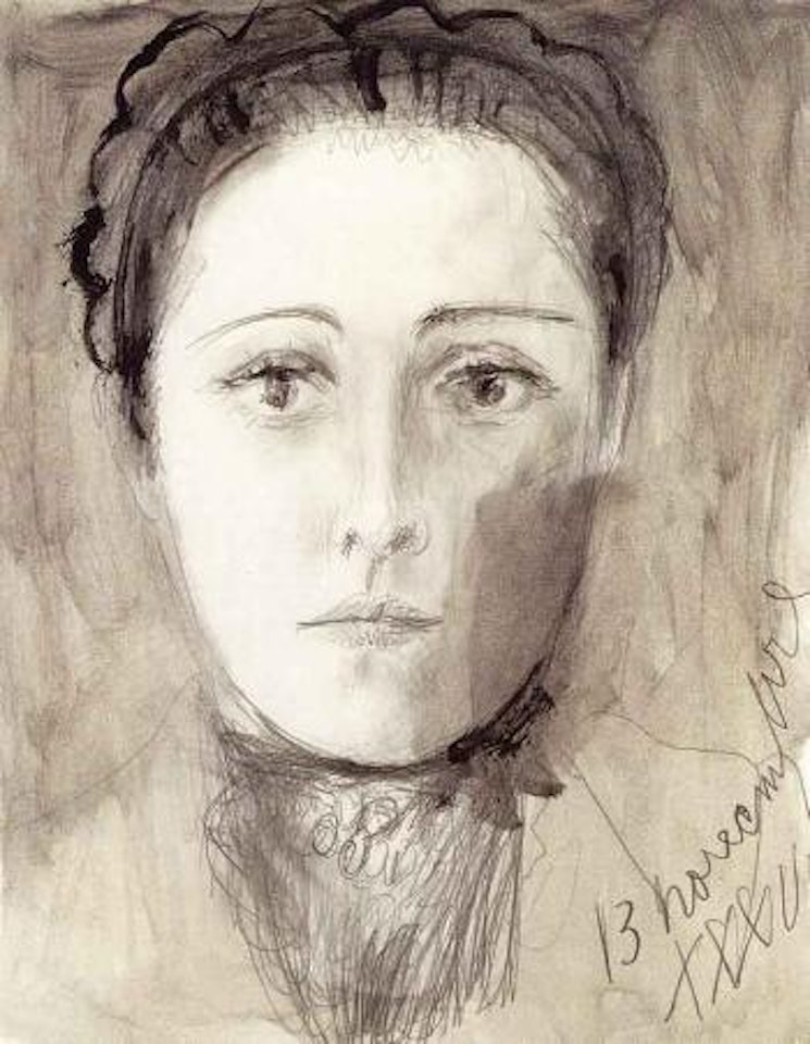 Dora Maar a la coiffe - portrait de Dora Maar by Pablo Picasso