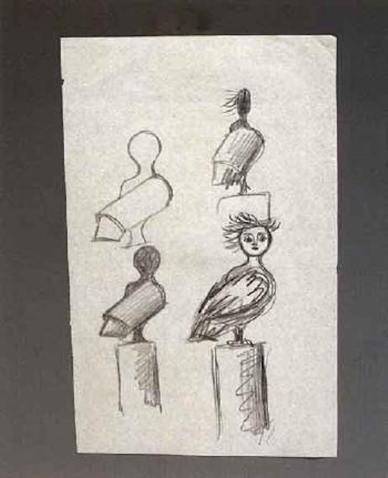 Etudes de femme-oiseau by Pablo Picasso