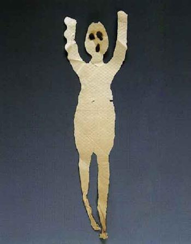 Personnage debout les bras leves by Pablo Picasso