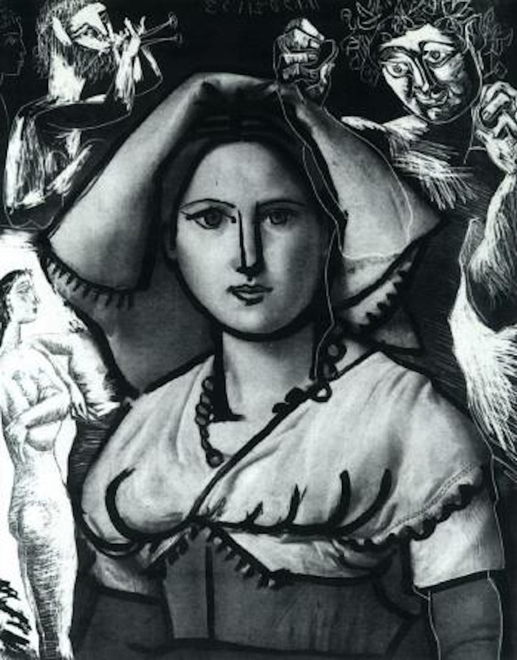 L'italienne by Pablo Picasso