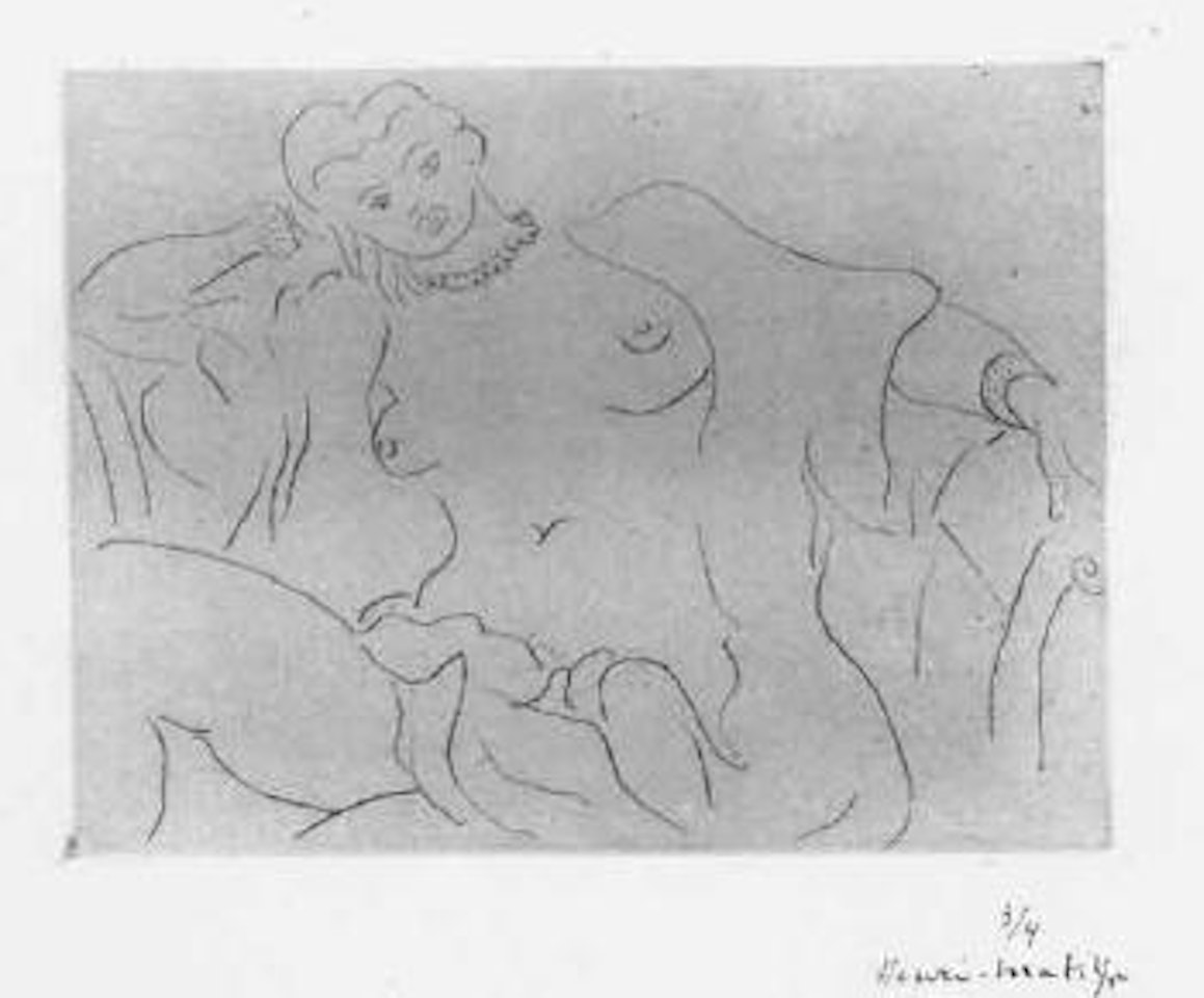 La pause by Henri Matisse