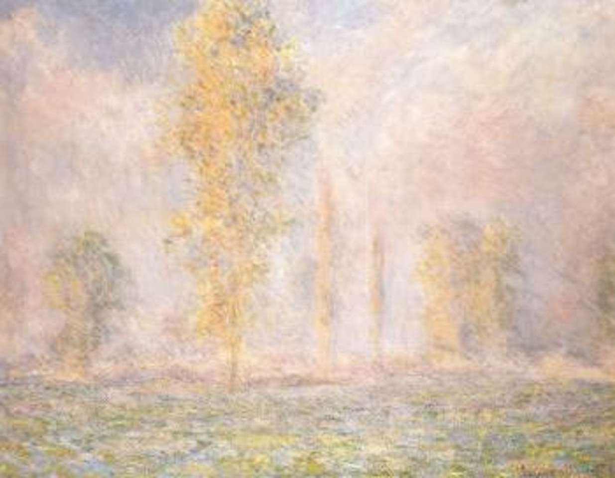 La Prairie a Giverny by Claude Monet