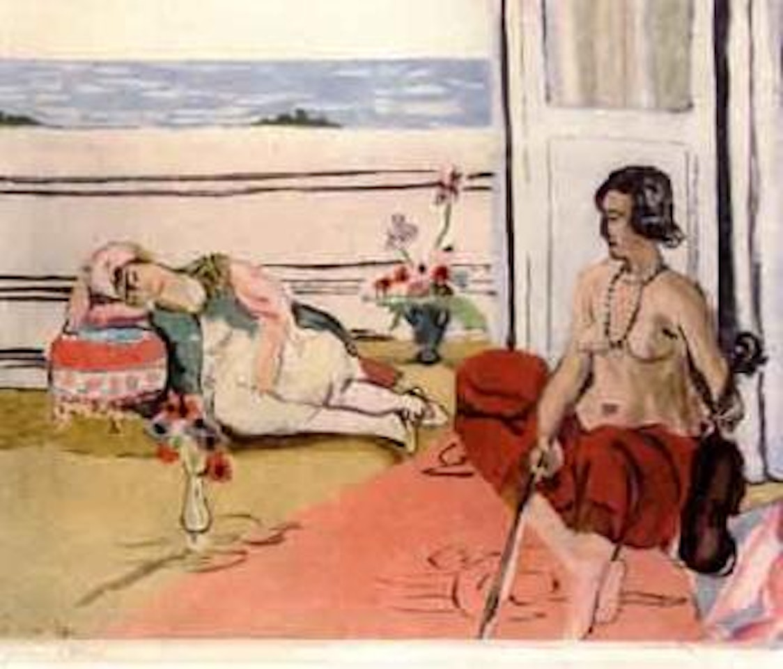 Odalisque sur la terasse by Henri Matisse