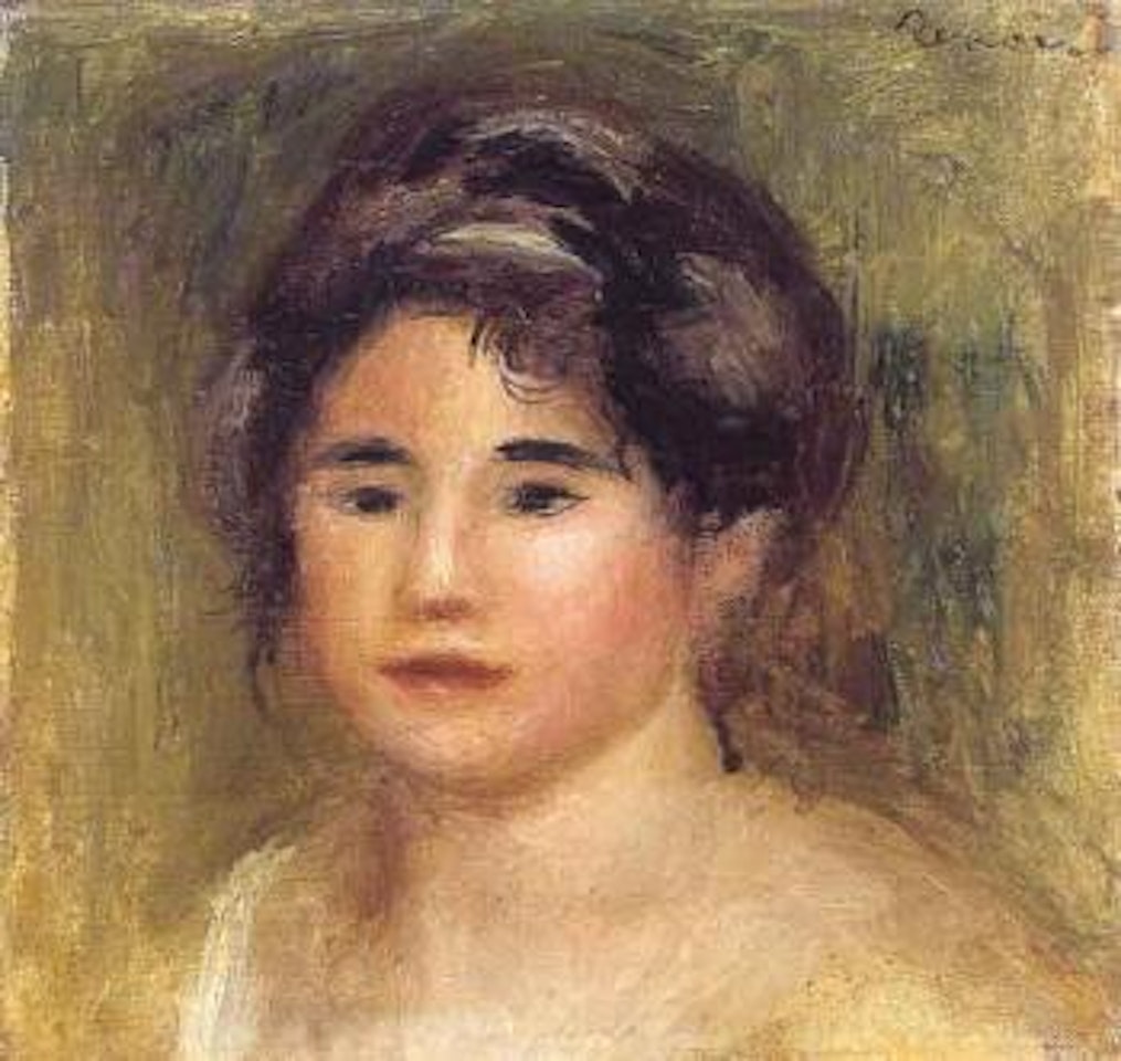 Portrait de Gabrielle by Pierre-Auguste Renoir
