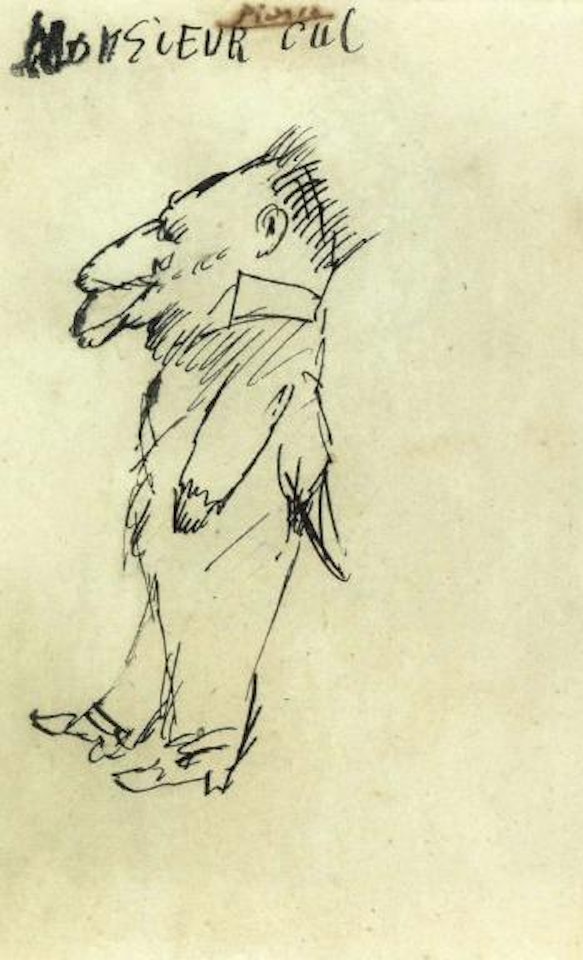 Monsieur Cul by Pablo Picasso