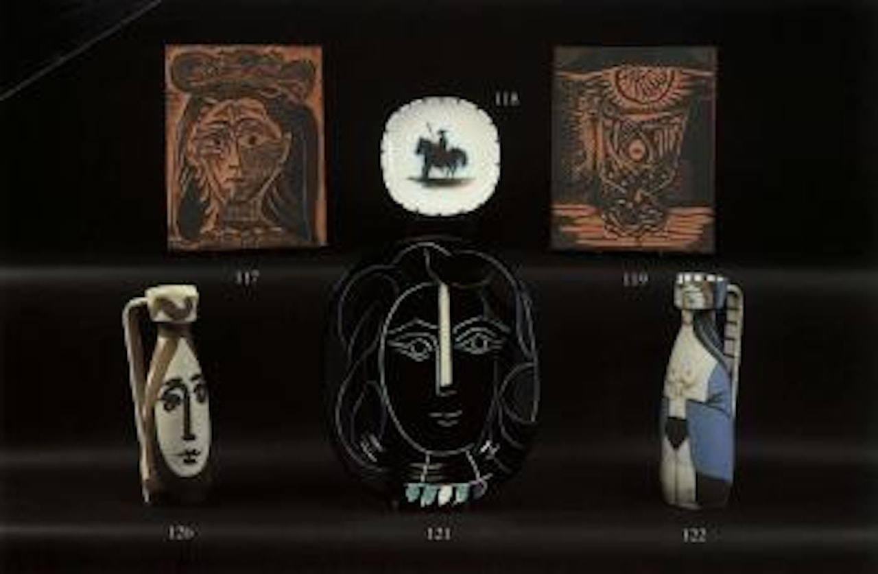 Visage de femme AR.no.220 by Pablo Picasso