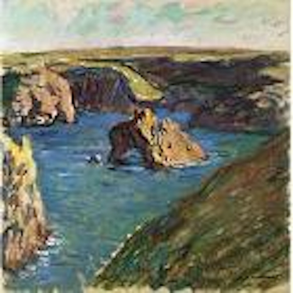 Belle-ile by Claude Monet