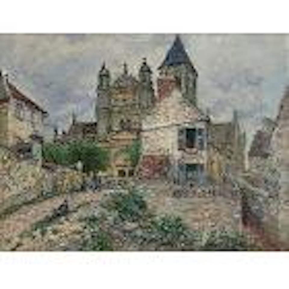 Eglise de Vetheuil by Claude Monet