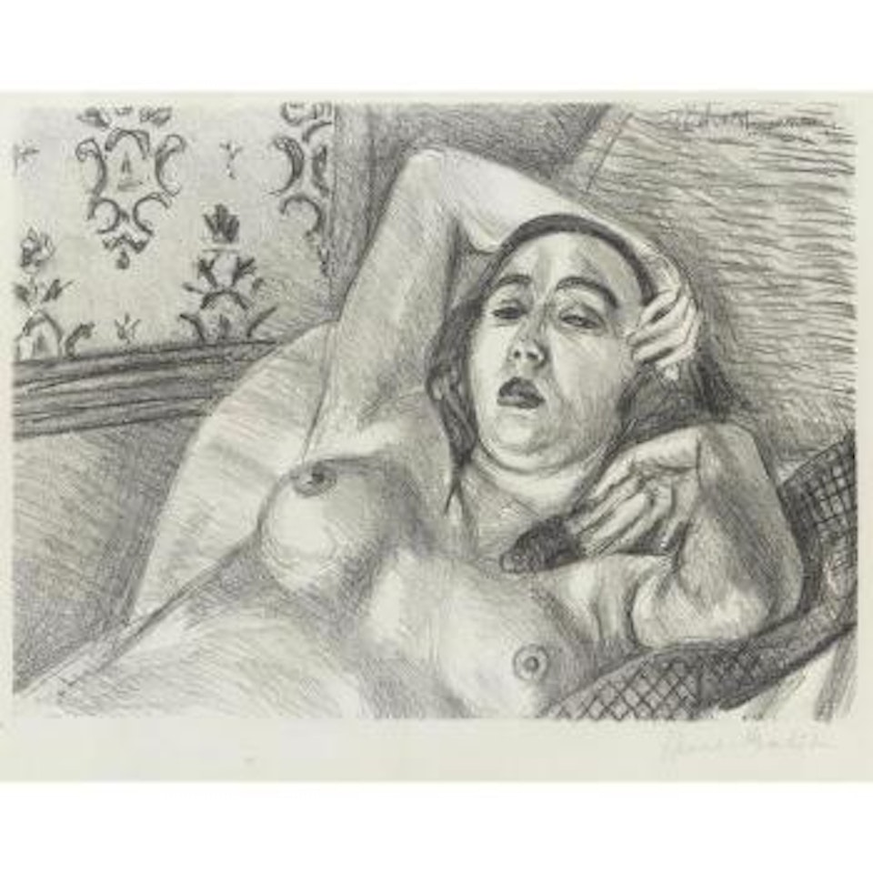 Le repos du modele by Henri Matisse