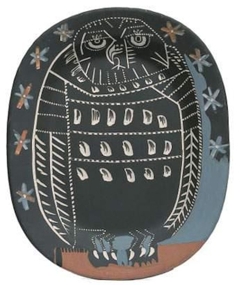 Hibou mat by Pablo Picasso