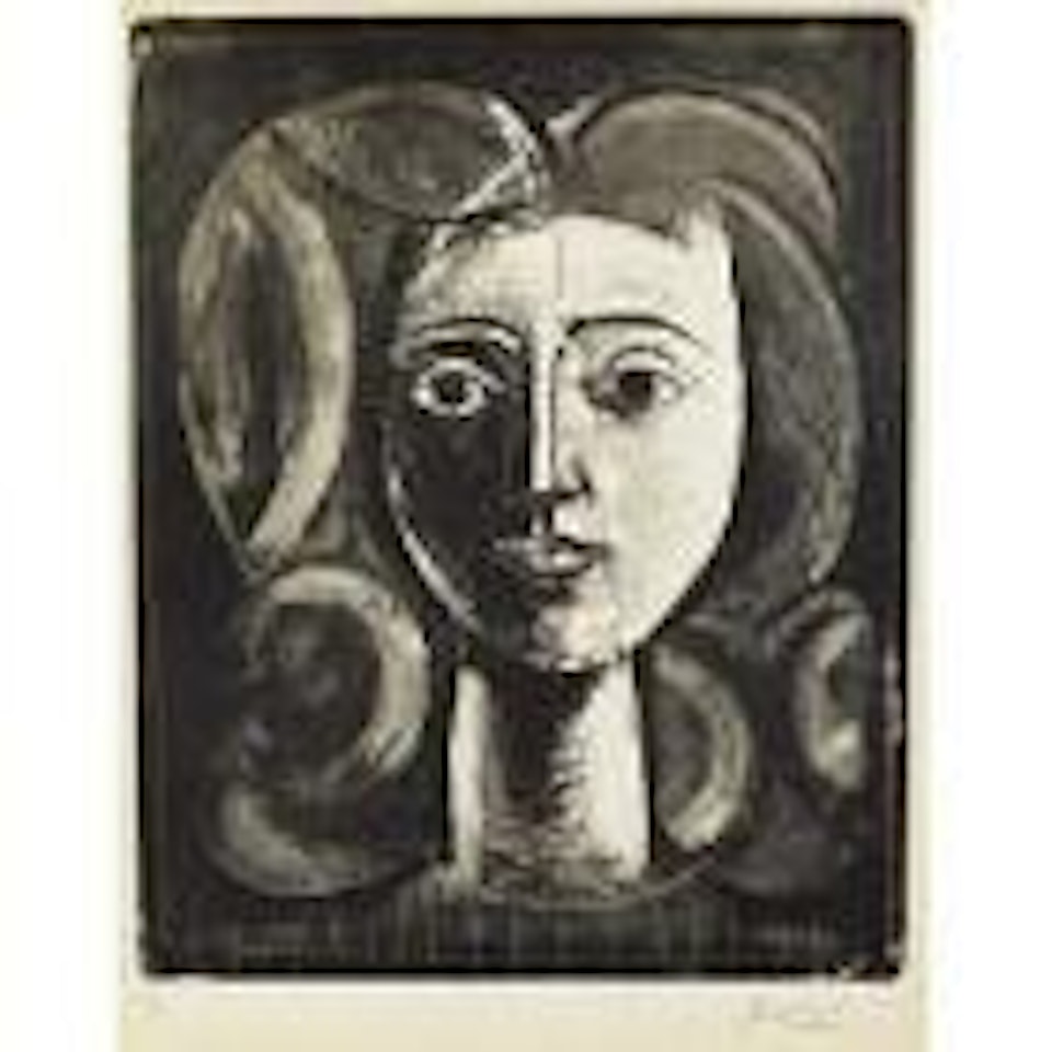 Tete de jeune fille by Pablo Picasso