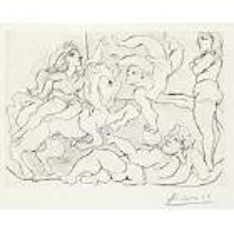 Le cirque by Pablo Picasso